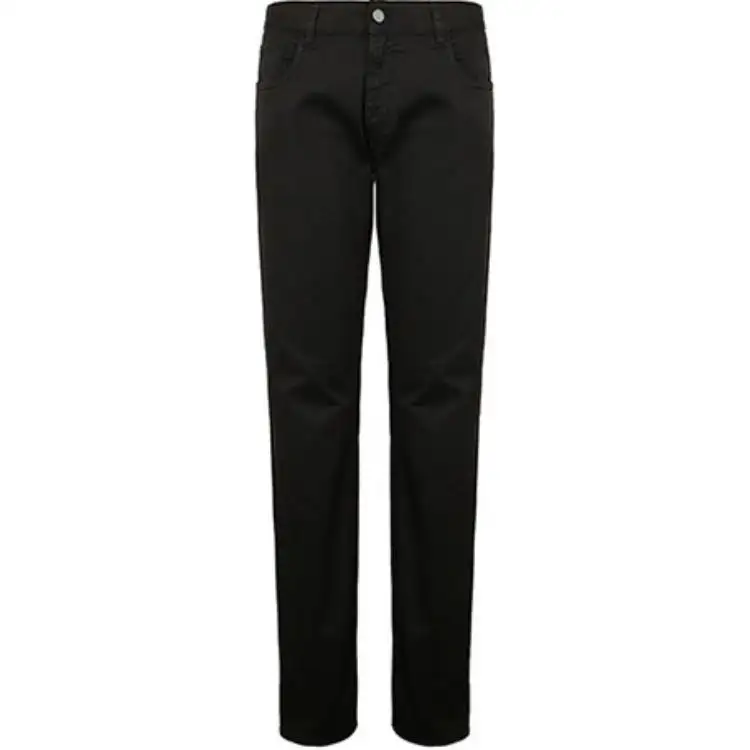 PRADA Casual Pants Men's Black Moderate Straight Fit Pants