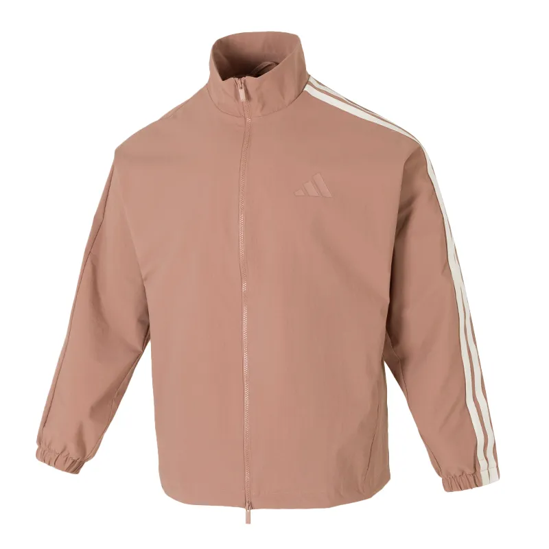 Adidas Jackets Men's Brown Stand Collar Moderate Other