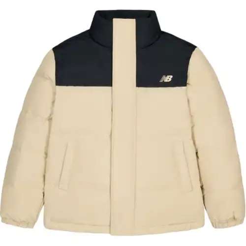 New Balance Warm Down Jacket Men's Apricot Black