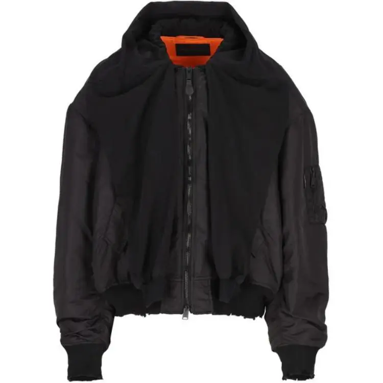 Balenciaga Jackets & Coats, Regular Fit Men's Black