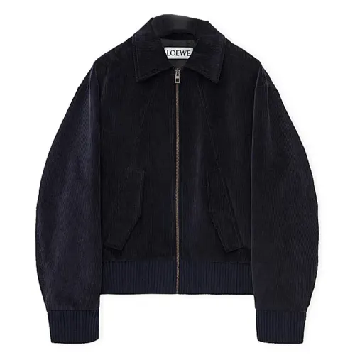LOEWE Corduroy Bomber Jacket
