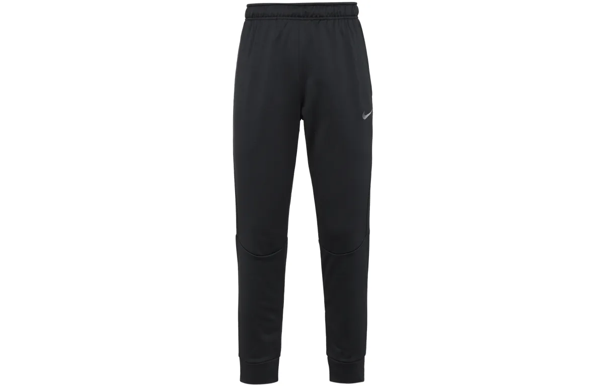Nike Knitted Sweatpants Men's Black Thickened Straight Fit Pants