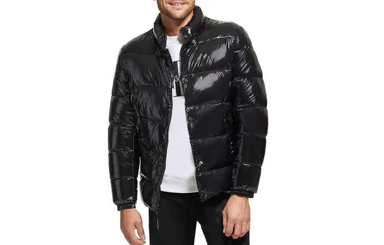 CALVIN KLEIN Puffer Jacket Men's Black
