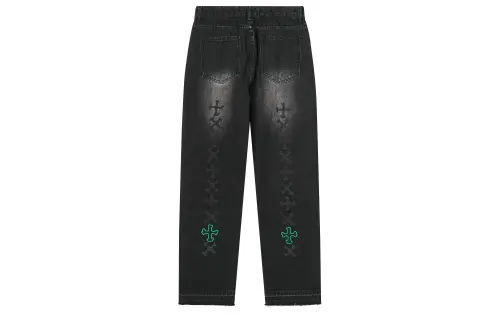 HARSH AND CRUEL Jeans Unisex Moderate Straight Fit Pants