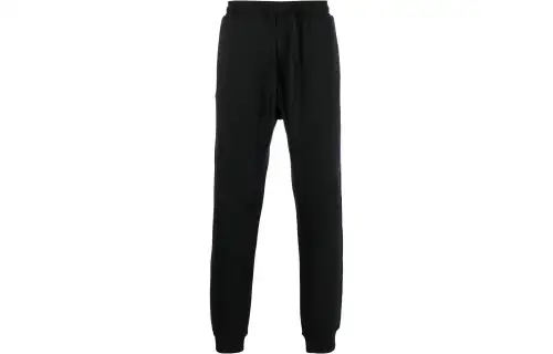 STONE ISLAND Knitted Sweatpants Men's Black