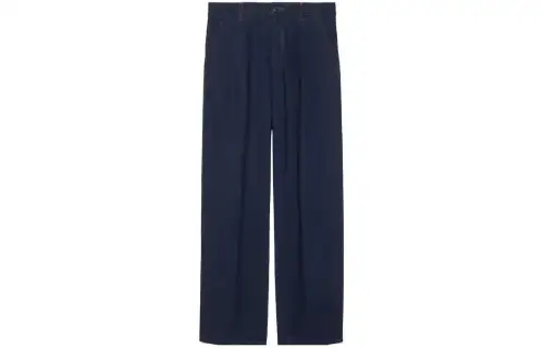 GUCCI Jeans Men's Blue Moderate Straight Fit Pants