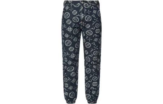 EVISU SS22 Jeans Men's Denim Blue