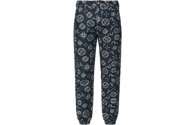 EVISU SS22 Jeans Men's Denim Blue
