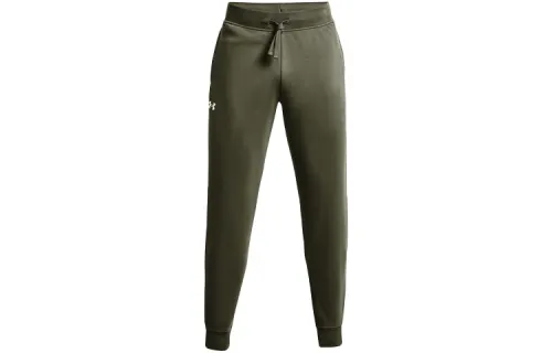Under Armour Cuffed Pants Thickened Sweatpants Men's Army Green