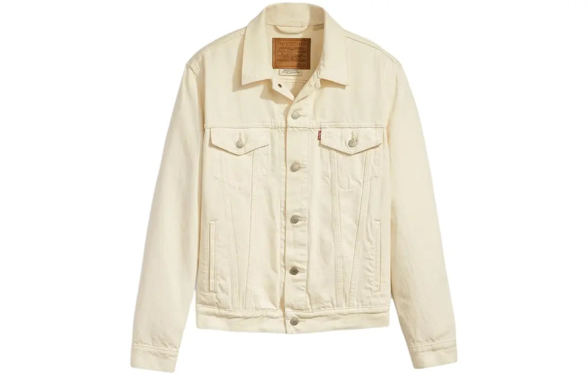 Levi's Trucker Jacket Jackets & Coats Men's White