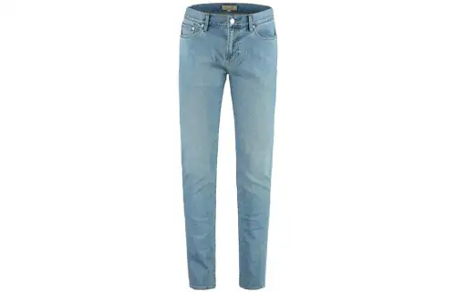 Burberry Jeans Men's Blue Moderate Straight Fit Pants