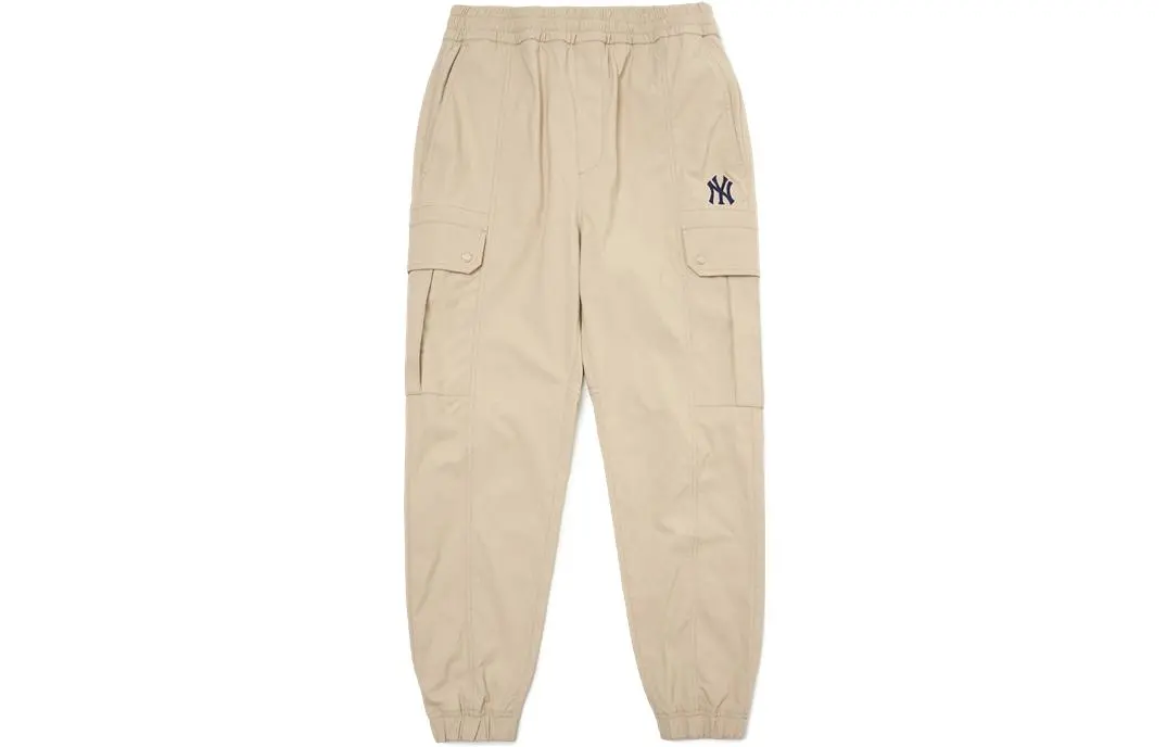 MLB New York Yankees Knitted Sweatpants Unisex Khaki