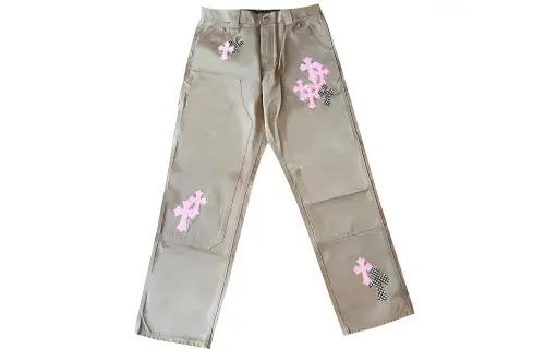 Chrome Hearts Cargo Pants Men's Khaki Moderate
