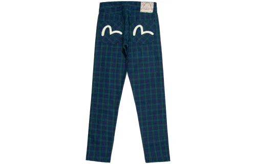 EVISU Jeans Men's Denim Blue Moderate Straight Fit Pants