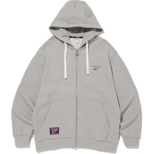 Reebok Jackets & Coats Unisex Light Gray