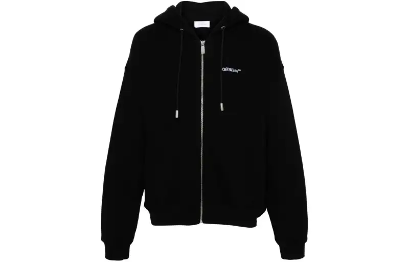 OFF-WHITE graphic print hooded jackets