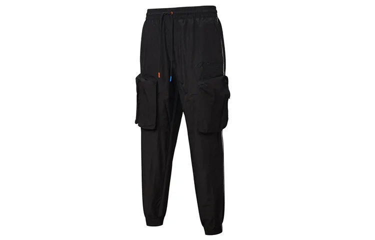 PUMA X ATTEMPT Casual Pants Men's Black Moderate Cargo Pants