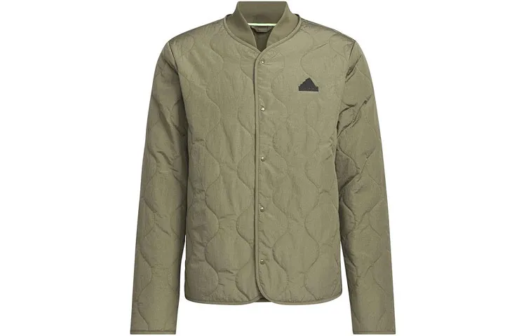 Adidas Puffer Jacket Men's Olive Green