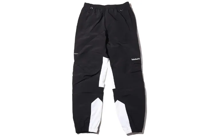 Timberland X MASTERMIND WORLD Knitted Sweatpants Men's Black/White Moderate Cuffed Pants