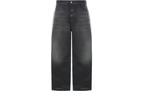 Balenciaga FW22 Jeans Loose Fit Men's Gray