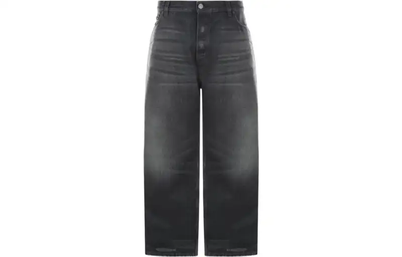 Balenciaga FW22 Jeans Loose Fit Men's Gray