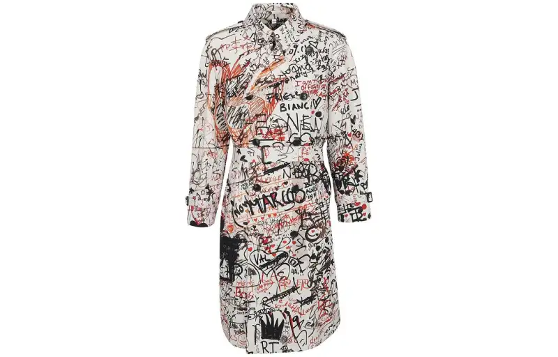 Burberry Trench Coat Men's Multicolor