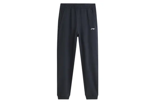 Li Ning Knitted Sweatpants Men's Black