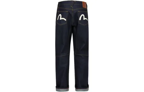EVISU Jeans Men's Denim Blue Moderate Straight Fit Pants