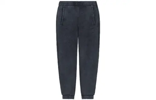 Li Ning Sports Trendy Collection Solid Color Elastic Cuff Sports Sweatpants Men's Black
