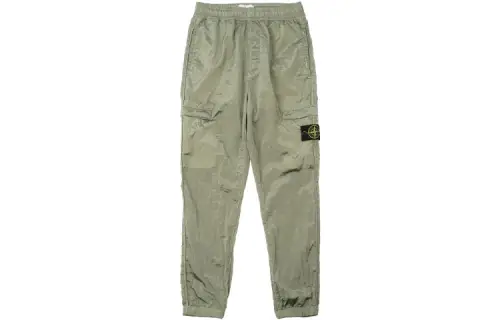 STONE ISLAND SS22 Casual Pants Men's Green