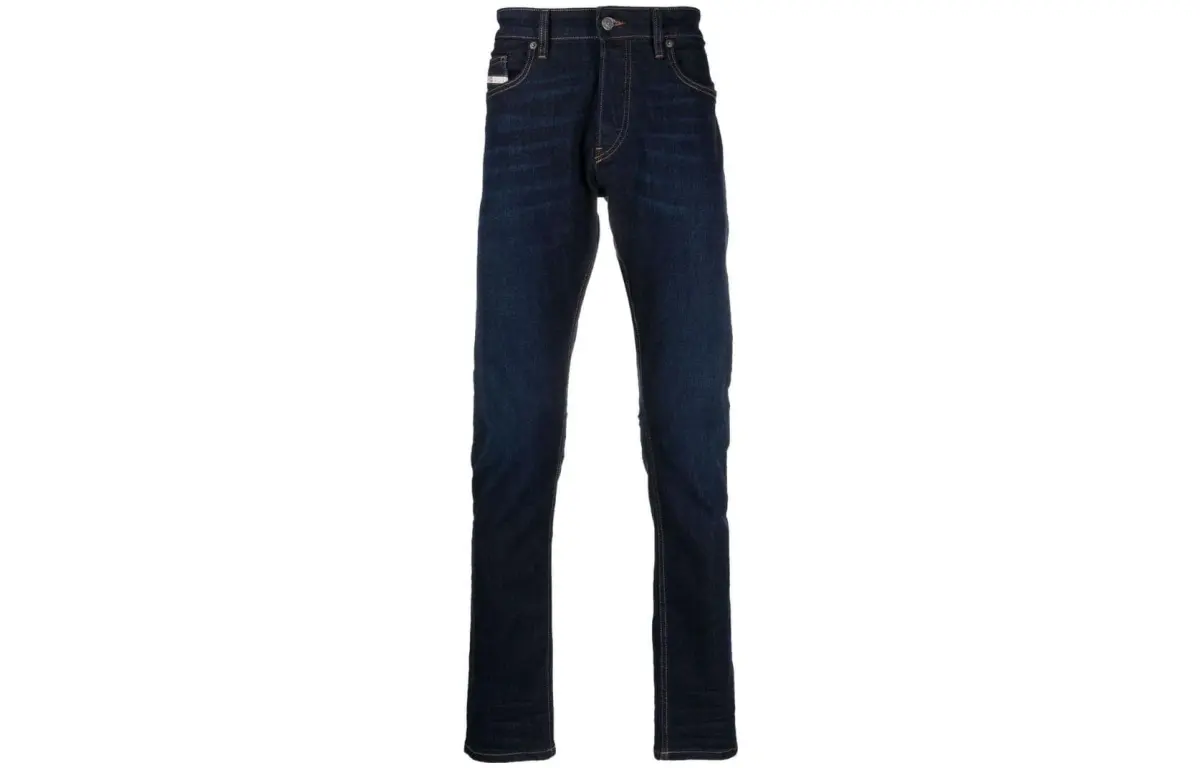 DIESEL Jeans Men's Blue Moderate Slim Fit Pants