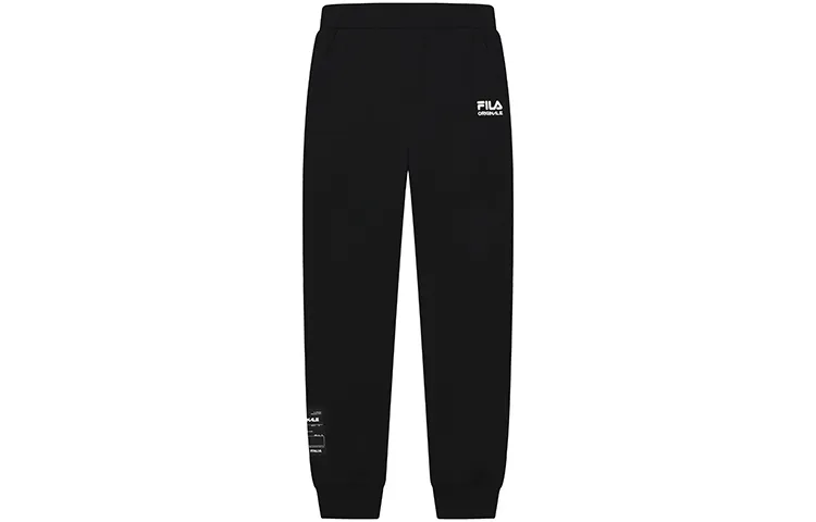 FILA Knitted Sweatpants Men's Jet Black