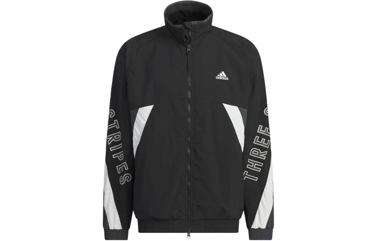 Adidas Wording Jackets & Coats Unisex Black