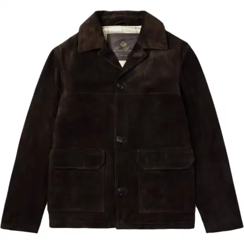 Loro Piana Jackets & Coats Men's Brown