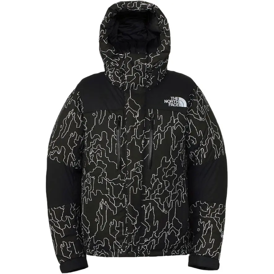 THE NORTH FACE FW24 Baltrolite KB Black Tree Bark Down Jacket Unisex Black