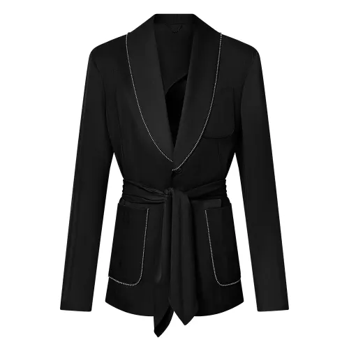 Lv Chic Silk Pajama Jacket