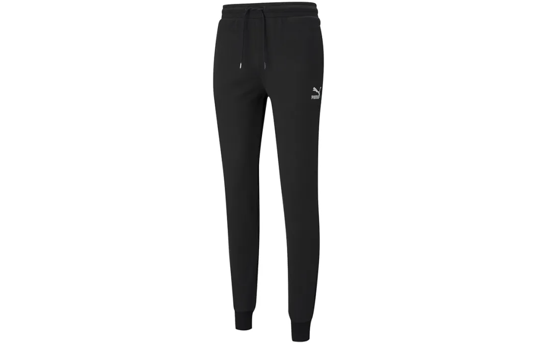 PUMA Knitted Sweatpants Men's Black