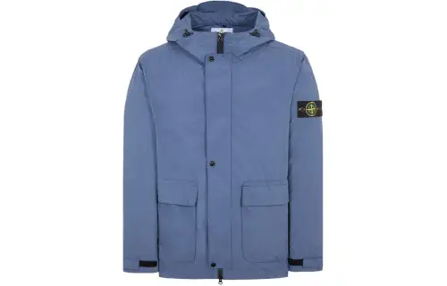 STONE ISLAND Jackets & Coats Men's Blue