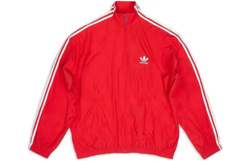 Balenciaga x Adidas Originals Jackets & Coats Loose Fit Unisex Red