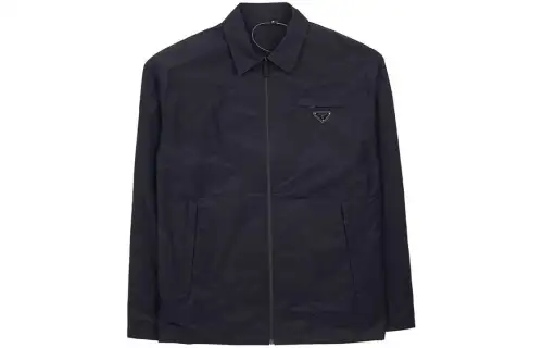 PRADA Jackets & Coats Men's Black