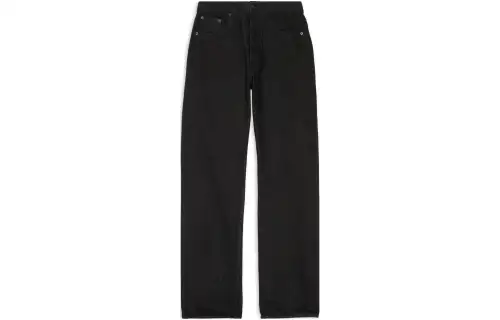 Balenciaga Jeans Loose Fit Men's Black