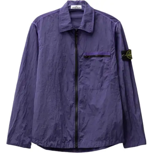 STONE ISLAND Jackets & Coats Men's Purple