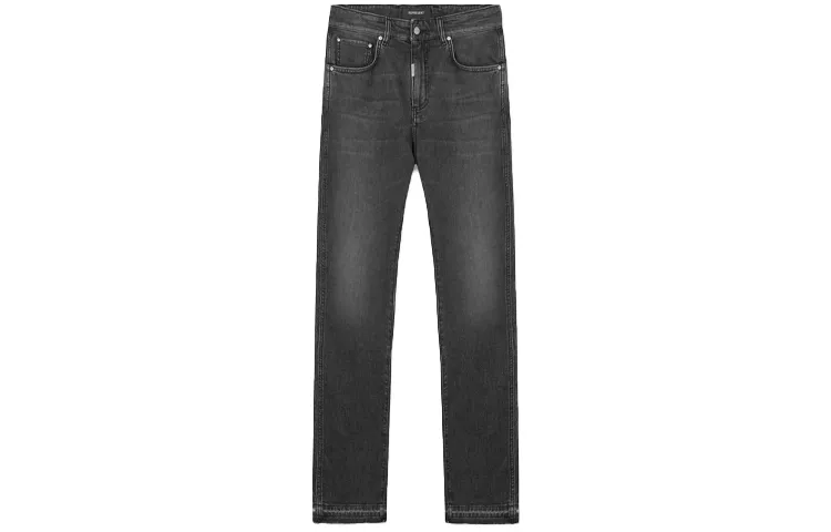 REPRESENT Jeans Men's Black Moderate Straight Fit Pants