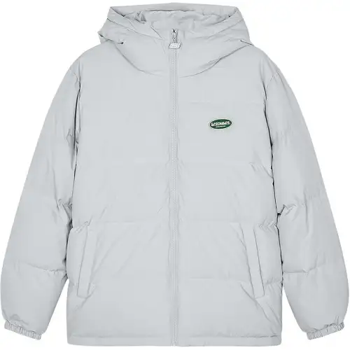 Skechers Sports League Collection Down Jacket Unisex Light Dusty Gray