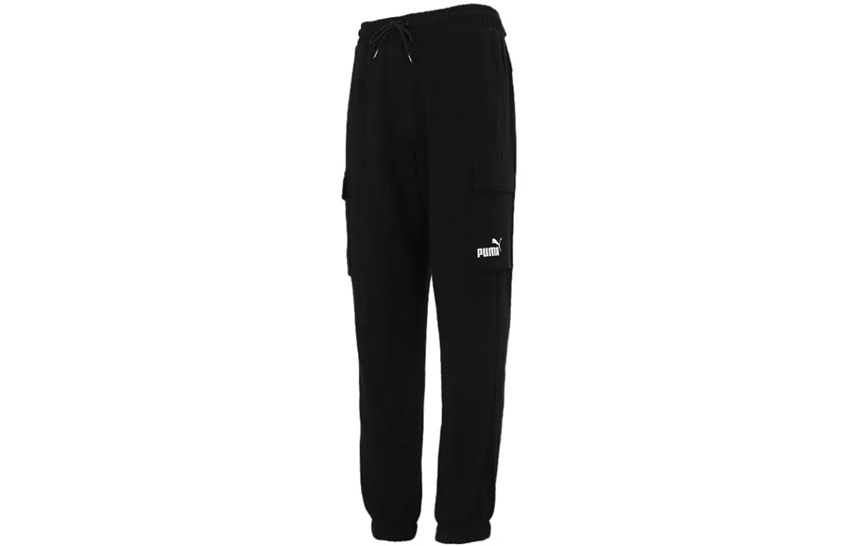 PUMA Running Training Knitted Sweatpants Men's Black