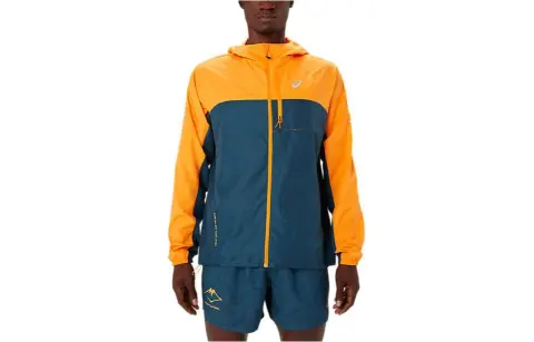 Asics Fujitrail Packable Jacket Jackets & Coats Men's Buddy Yellow