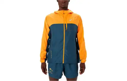 Asics Fujitrail Packable Jacket Jackets & Coats Men's Buddy Yellow