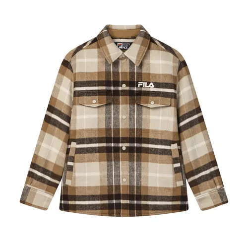 FILA ORIGINALE Jacket Men's Wind Blowing Wheat Waves