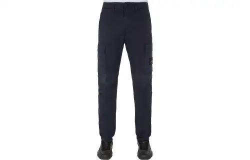 STONE ISLAND Cargo Pants Men's Blue Moderate