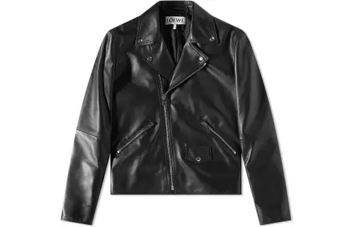 LOEWE Leather Biker Jacket